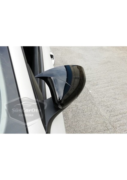Fiat Egea Batman Yarasa Ayna Kapağı Piano Black Abs Plastik