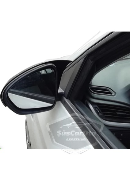 Fiat Egea Batman Yarasa Ayna Kapağı Piano Black Abs Plastik