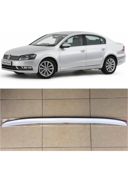 Volkswagen Passat B7 / B8 / 8.5 Bagaj Üstü Spoiler Parlak Beyaz