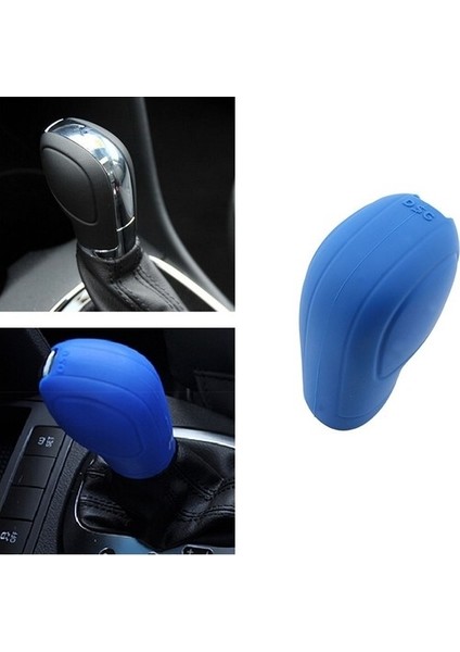 Volkswagen Seat Skoda Golf Dsg Silikon Vites Topuz Kılıfı Mavi fiyatları