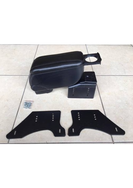 Her Araca Uygun Sürgülü Kol Dayama Kolçağı Oto Kolçak Eko Siyah