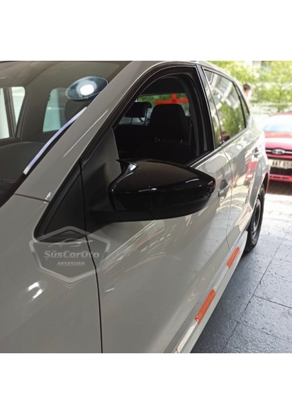 Vw Polo 6r-6c 2009-2017 Batman Yarasa Ayna Kapağı Piano Black Abs Plastik indirimleri