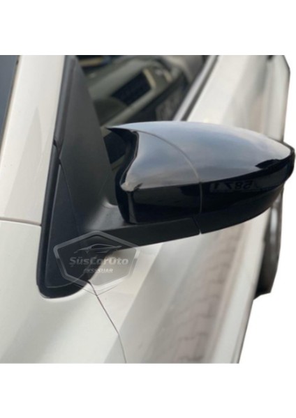 Vw Polo 6r-6c 2009-2017 Batman Yarasa Ayna Kapağı Piano Black Abs Plastik