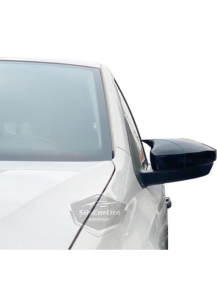 Vw Polo 6r-6c 2009-2017 Batman Yarasa Ayna Kapağı Piano Black Abs Plastik