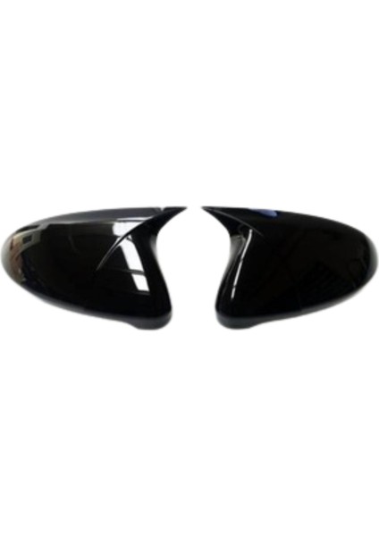 Vw Polo 6r-6c 2009-2017 Batman Yarasa Ayna Kapağı Piano Black Abs Plastik