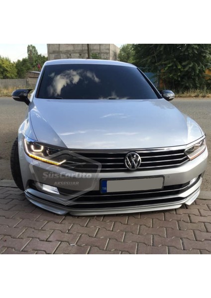 Vw Passat B8 2015 Sonrası Batman Yarasa Ayna Kapağı Piano Black Abs Plastik