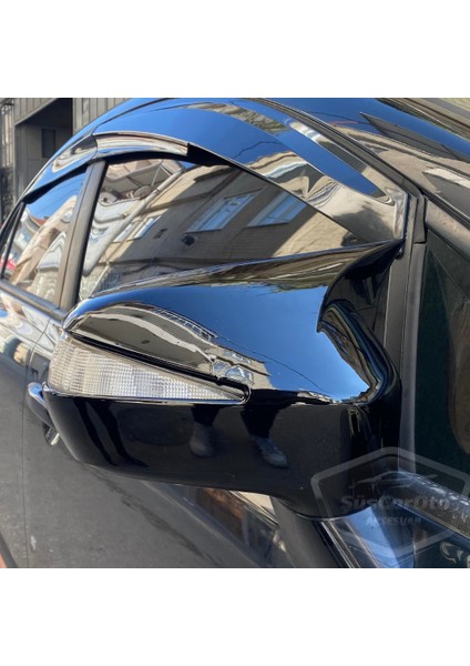 Honda Civic Fd6 2006-2011 Batman Yarasa Ayna Kapağı Piano Black Abs Plastik indirimleri