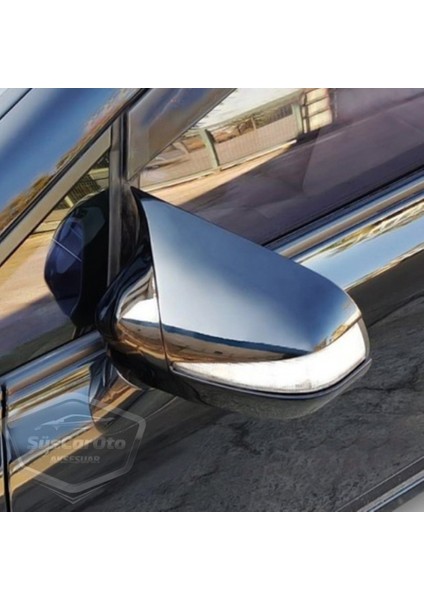 Honda Civic Fd6 2006-2011 Batman Yarasa Ayna Kapağı Piano Black Abs Plastik