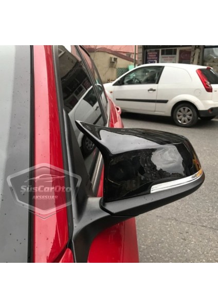 Bmw F30-F32-F20 2012-2018 Batman Yarasa Ayna Kapağı Piano Black Abs Plastik