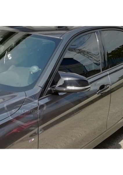 Bmw F30-F32-F20 2012-2018 Batman Yarasa Ayna Kapağı Piano Black Abs Plastik