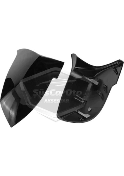 Bmw F30-F32-F20 2012-2018 Batman Yarasa Ayna Kapağı Piano Black Abs Plastik