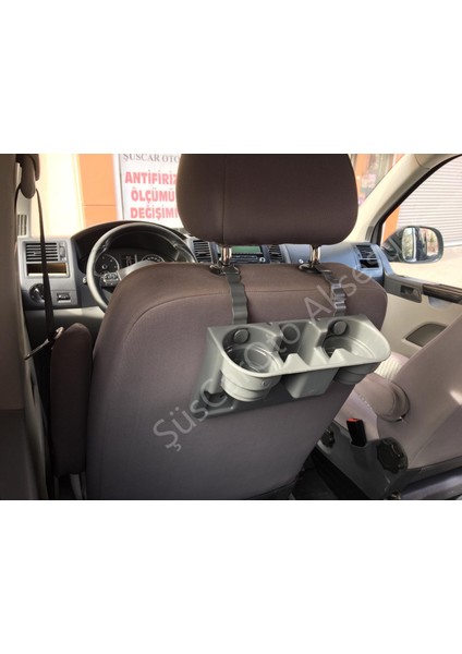 Araç Içi Koltuk Arası ve Başlık Bardak Tutucu, Bardaklık Gri modelleri