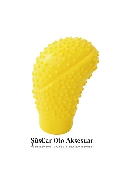 Sarı Masajlı Manuel Vites Topuzu Kılıfı