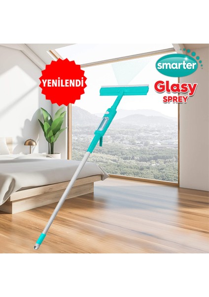 Glasy Sprey Cam Temizleme Sistemi Mop Paspas Temizlik Seti