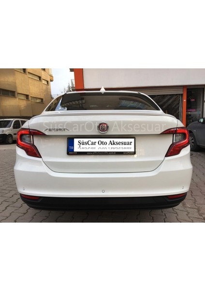 Fiat Egea Bagaj Üstü Slim Spoiler Piano Black - Parlak Beyaz modelleri