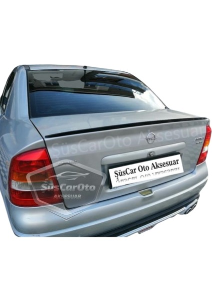 Opel Astra G 1998-2004 Bagaj Üstü Spoiler Bagaj Çıtası Piano Black Parlak Siyah