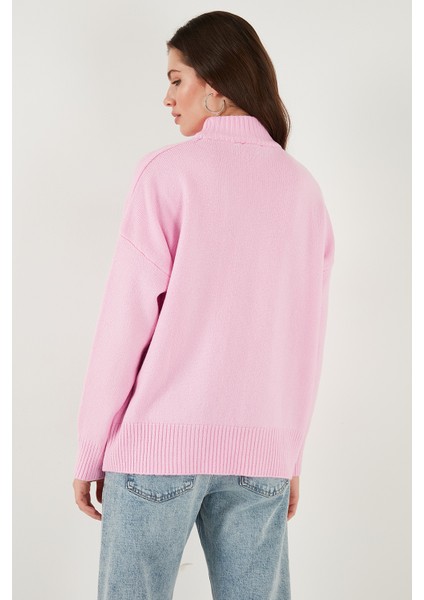 Oversize Fit Balıkçı Yaka Yumuşak Dokulu 2'li Paket Triko Kazak Bayan Kazak 680KZ00469S2 indirimleri