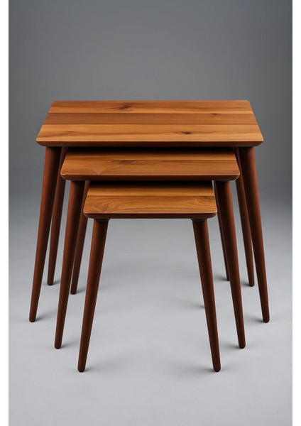 Istanbul Orta Sehpa ve 3'lü Zigon Sehpa Seti %100 Mdf Urartu indirimleri