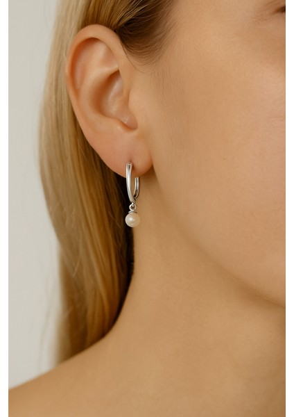 Halka Inci Gümüş Küpe fiyatları