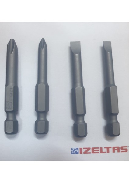 Bits Uçları ( 4 Parça, Herbiri 5cm Boyunda)