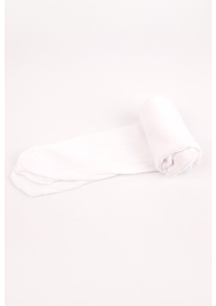 Beyaz Kız Çocuk Muz Külotlu Çorap indirimleri