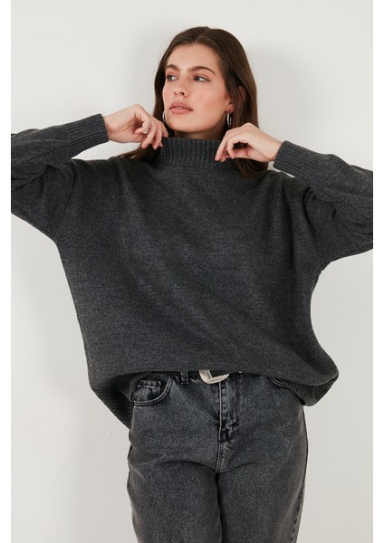 Oversize Fit Balıkçı Yaka Yumuşak Dokulu 2'li Paket Triko Kazak Bayan Kazak 680KZ00469S2 modelleri