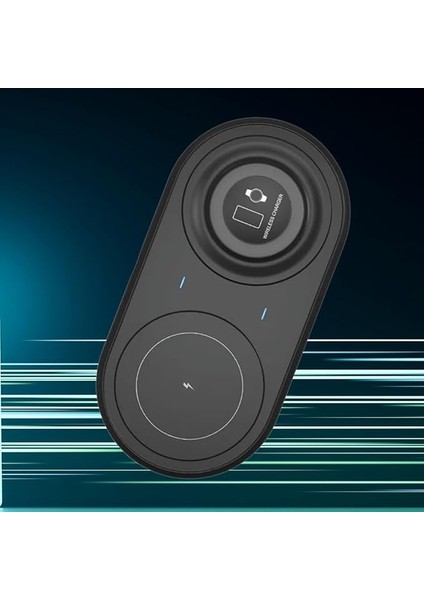 2’si 1 Arada Kablosuz Şarj İstasyonu – Telefon, Akıllı Saat ve Kulaklık Hızlı Şarj Aparatı fırsatları