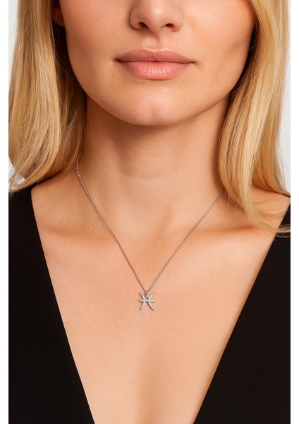 Balık Burcu Gümüş Kolye fiyatları