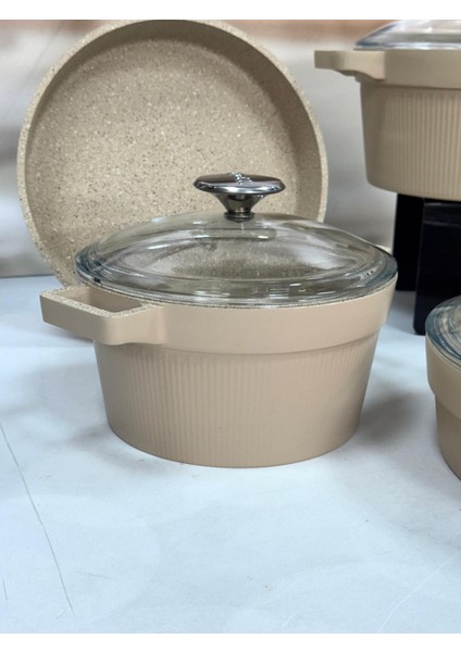 Harmony 7 Parça Döküm Tencere Seti Kumbeji modelleri