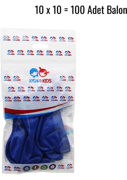 Koyu Mavi 100PCS Balon G-90A (4741)