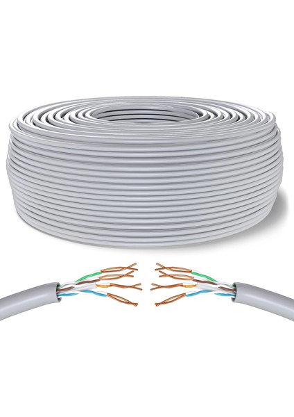 4X2X23# U/utp Cat 6 LS0H Gri Renk Data Kablosu H06-00402-DP0 fiyatları