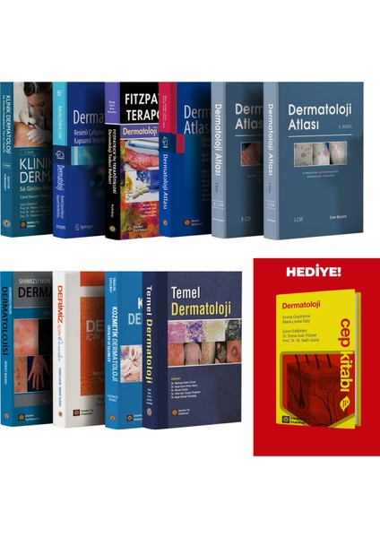Dermatoloji Tıp Kitap Seti 1