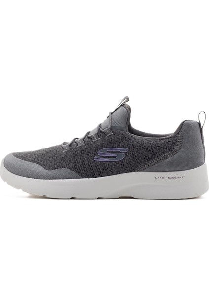 Dynamight 2.0 Real Smooth Memory Foam Womens Sneaker Hafızalı Taban Lastik Bağcıklı Kadın Günlük Ayakkabı Gri