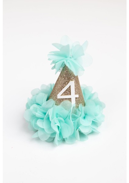 Mint 4 Yaş Huni Doğum Günü Klips Toka fırsatları