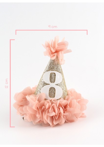 Pudra 8 Yaş Huni Doğum Günü Klips Toka indirimleri