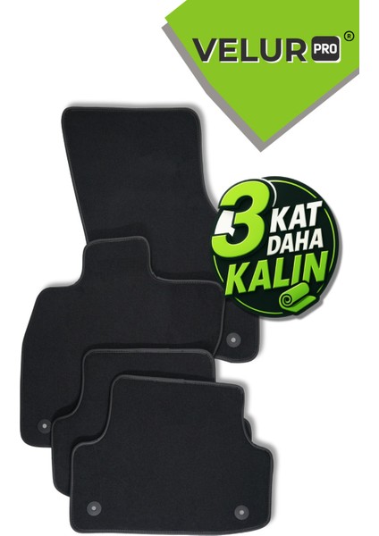 Audi A3 2006 Araca Özel Halı Paspas Araba Halısı Oto Paspas