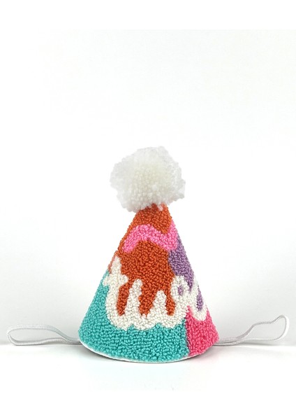 Çok Renkli Karnaval Punch Nakışlı Two Huni Doğum Günü Saç Bandı fırsatları