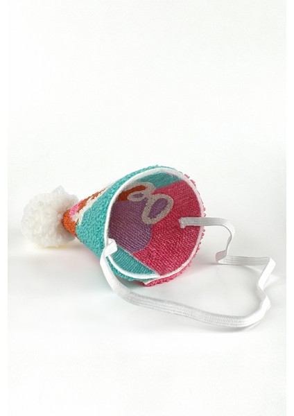 Çok Renkli Karnaval Punch Nakışlı Two Huni Doğum Günü Saç Bandı indirimleri