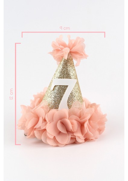 Pudra 7 Yaş Huni Doğum Günü Klips Toka modelleri