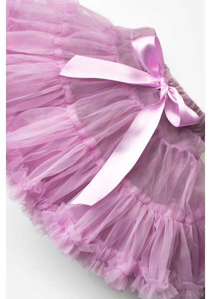 Lila Kız Çocuk Tütü Etek - Bonita