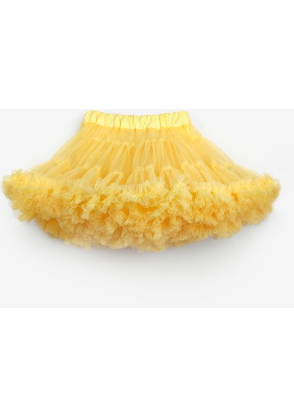 Sarı Kız Çocuk Tütü Etek - Bonita