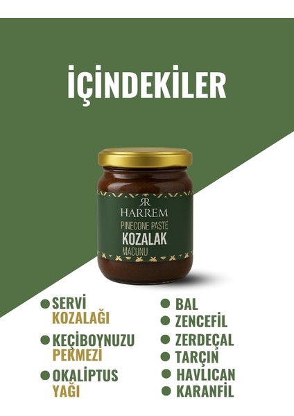 Kozalak Macunu 240 gr modelleri