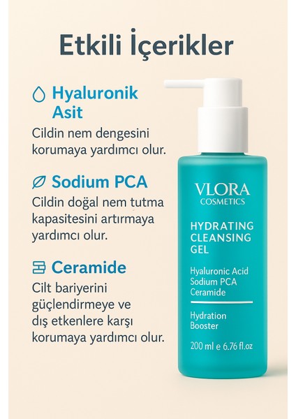 Nemlendirici ve Bariyer Onarıcı Yüz Yıkama Jeli 200 ml modelleri