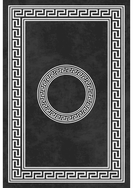 Pamuk Dokuma Taban Kaymaz Yıkanabilir Modern Desen Salon Halısı Mutfak Halısı Koridor Halısı