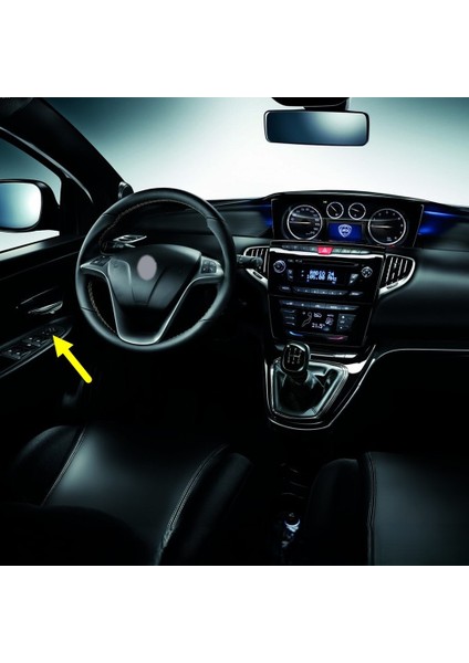 Lancia Ypsilon 2012-2022 Dış Dikiz Ayna Ayarlama Düğme Tuşu 735428719
