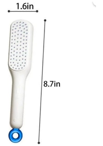 Otomatik Kendini Temizleyen Tarak Sihirli Geri Çekilebilir Saç Fırçası Masaj Anti-Statik modelleri