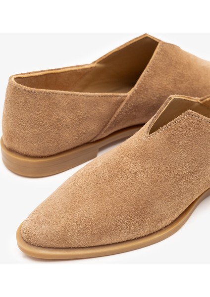 Nova Sigaro Süet Deri Kadın Babet indirimleri