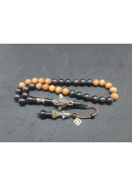 Benzeri Yok!!! Hakan Kaya Usta El Işçilikli Ağır Gümüş Nakkaşlı Abanoz Sertifikalı 8600