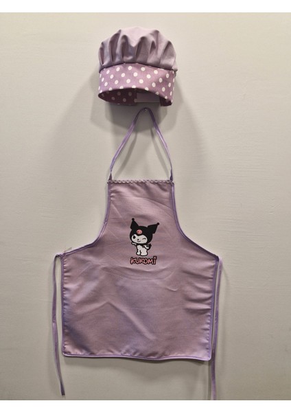 KIZ Çocuk Aşçı Önlük Şapka Takımı