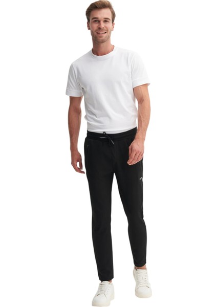 Erkek Likralı Ince Polar Eşofman Altı 83040